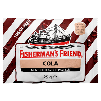 Fisherman's Friend Cola Menthol Flavour Pastilles 25g