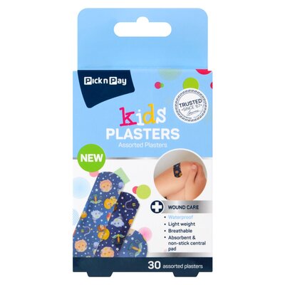 PnP Childrens Plaster 30 Pack