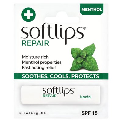 Soft Lips Repair Lip Balm Menthol 4g
