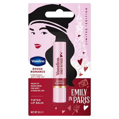 Vaseline Emily In Paris Rouge Romance Tinted Lip Balm 3g