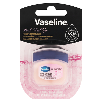 Vaseline Pink Bubbly Lip Balm 7g