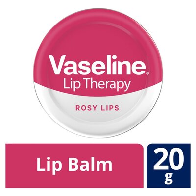 Vaseline Rosy Moisturizing Lip Balm for Dry Lips 20g